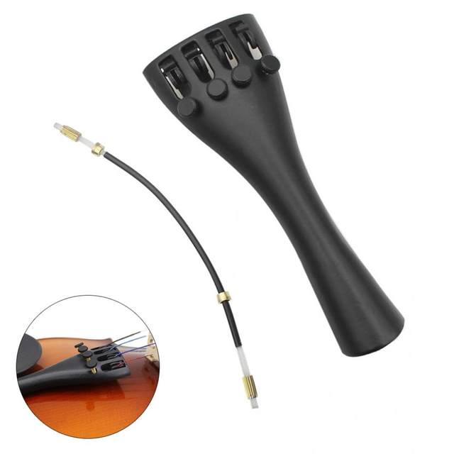 Cordier De Violon En Alliage Aluminium Avec 4 Accordeurs - Pour Tailles 1/8 à 4/4 | Réglage Précis