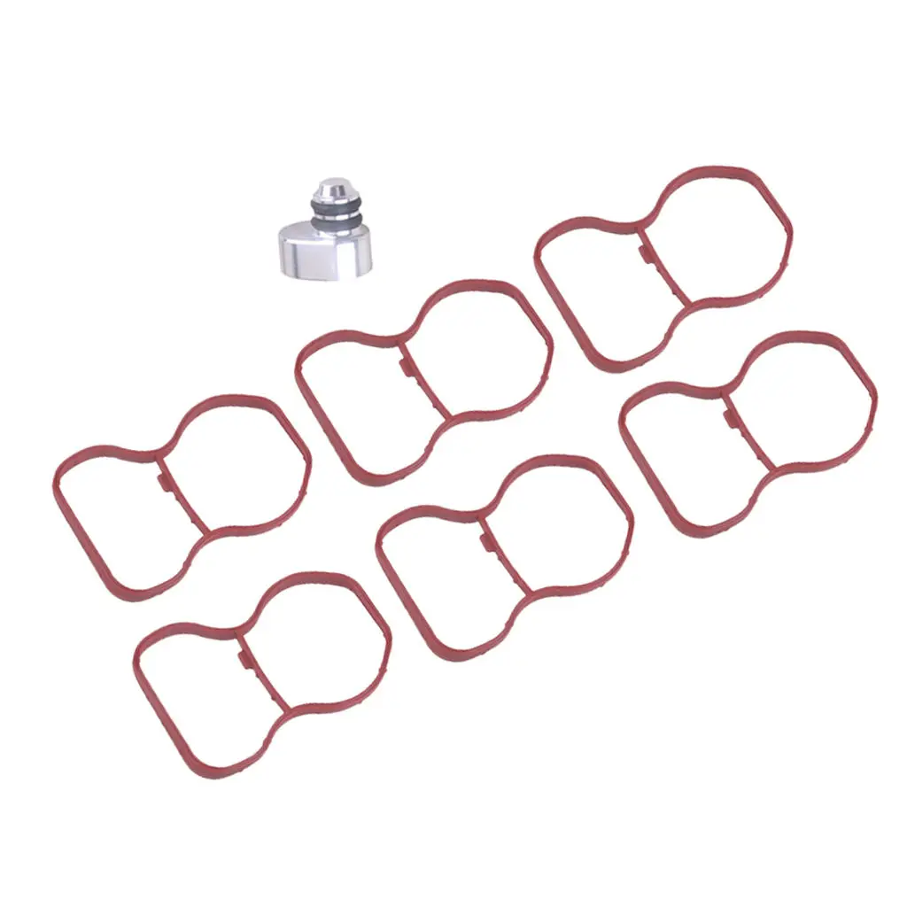 Swirl Blanks Flaps Repair Removel Set with Intake Gaskets for BMW N57 N57S E90 E91 E92 E93 F07 F10