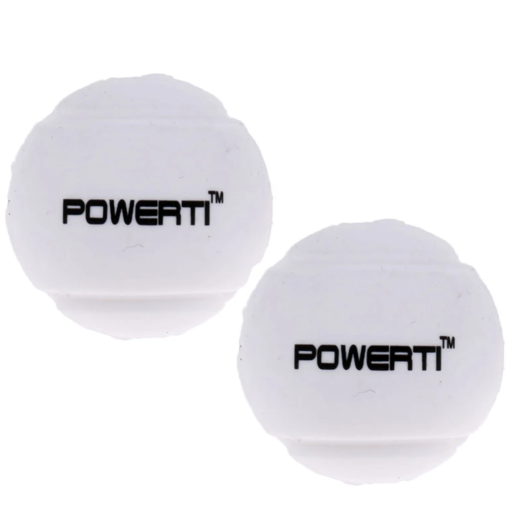 2-pack Premium Silicone Ball Vibration Damper Tennis Racket Accessories