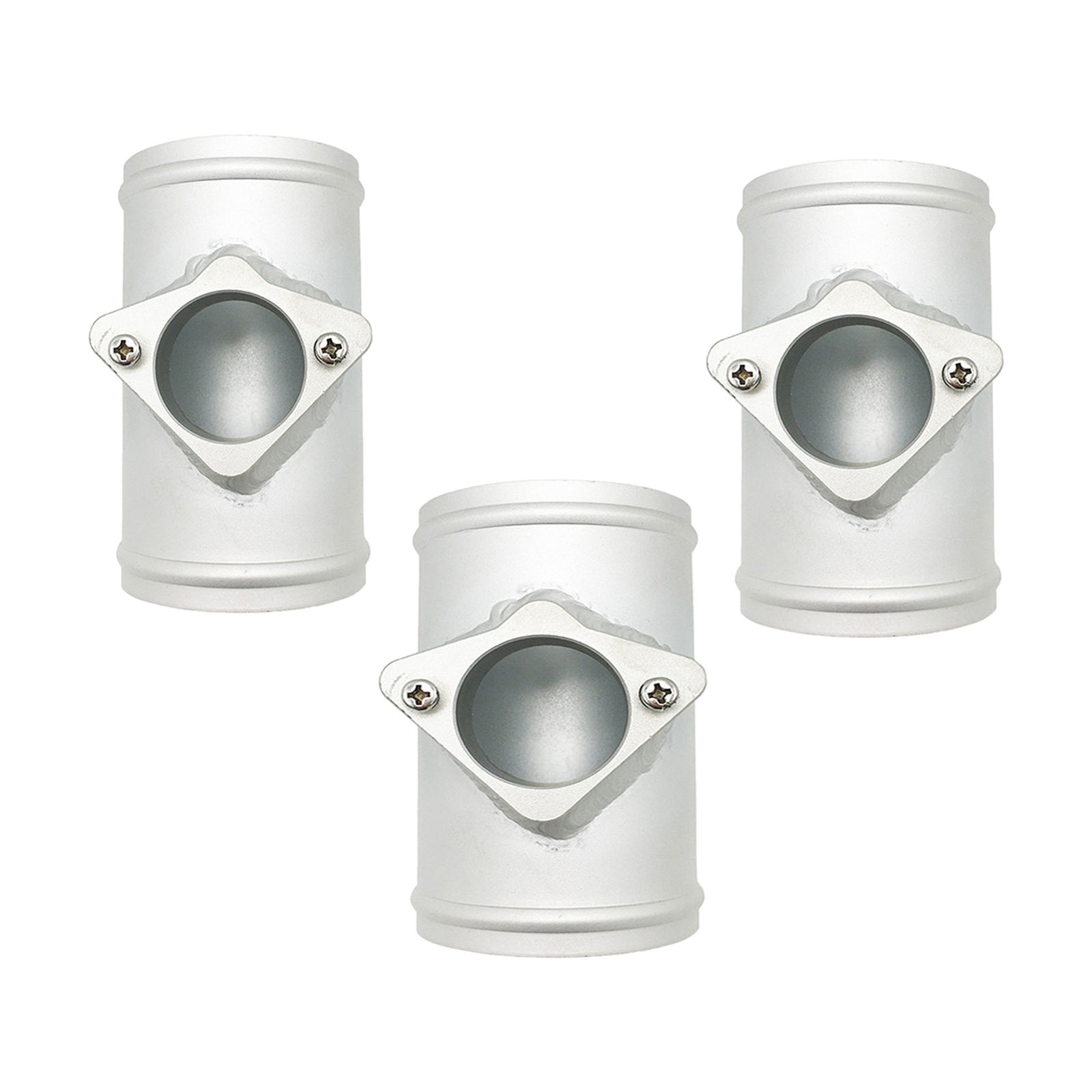Auto Air Flow Meter Flange Base Air Intake Meter Mount Compatible for Nissan for VW Air Flow Meter Sensor