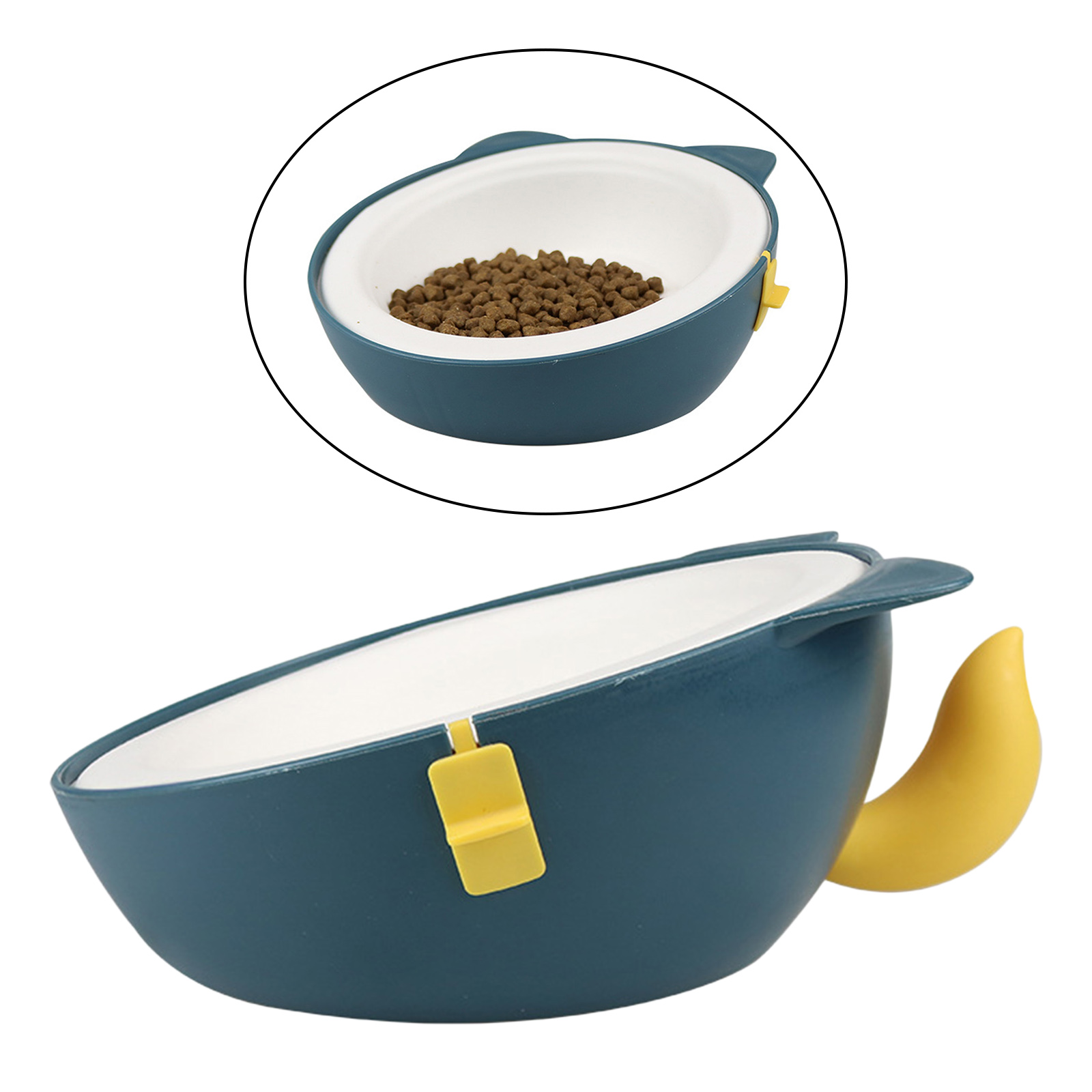 Dog Cat Feeding Bowls Food Water Dish w/ Disposable Bowl Hiking Pet Supplies