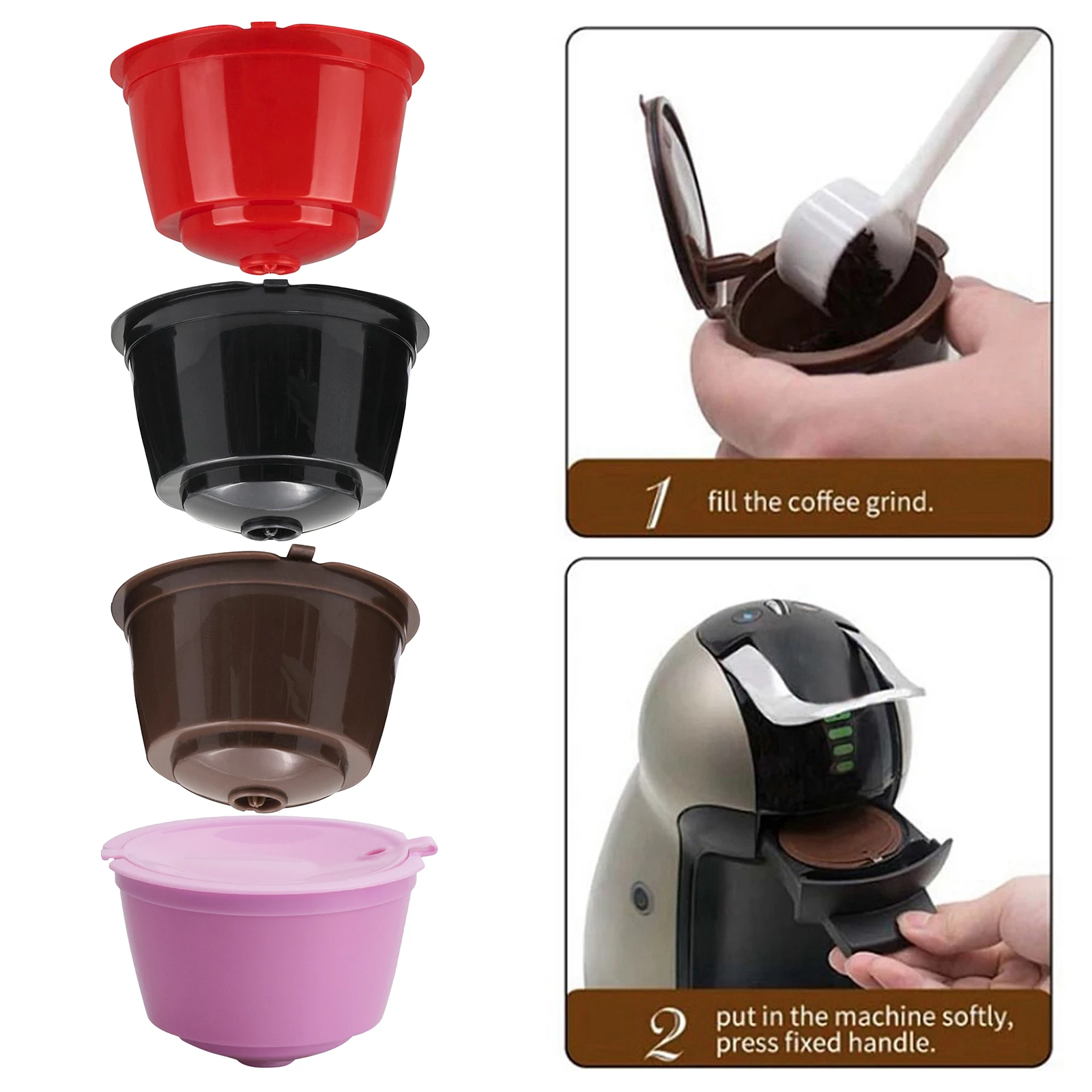 Reusable Coffee Filter Replacement for  Gusto  Reusable Filter Pod