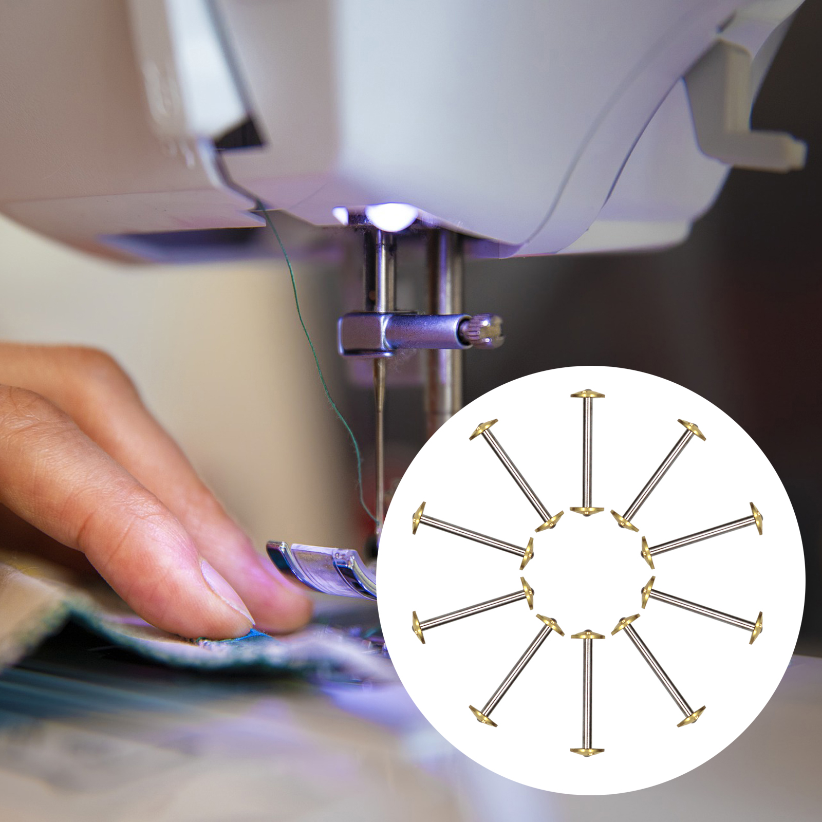 8228 Shuttle Bobbin Bobbins Set Replacement Parts 10 Pieces Treadle Sewing for Singer Sewing Machine 27 28 127 128