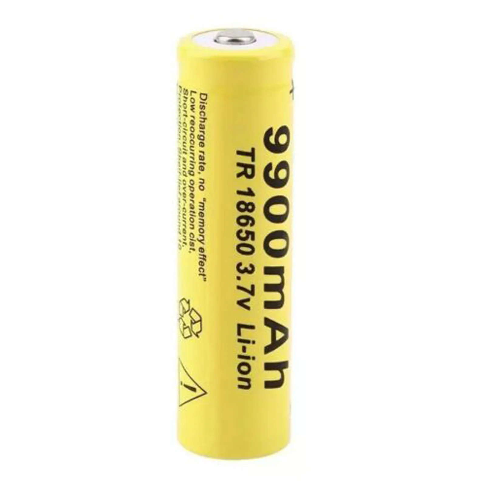 2x 18650 Rechargeable Batteries 9900mAh LONG LIFE HIGH DRAIN CAPACITY Heavy Duty 