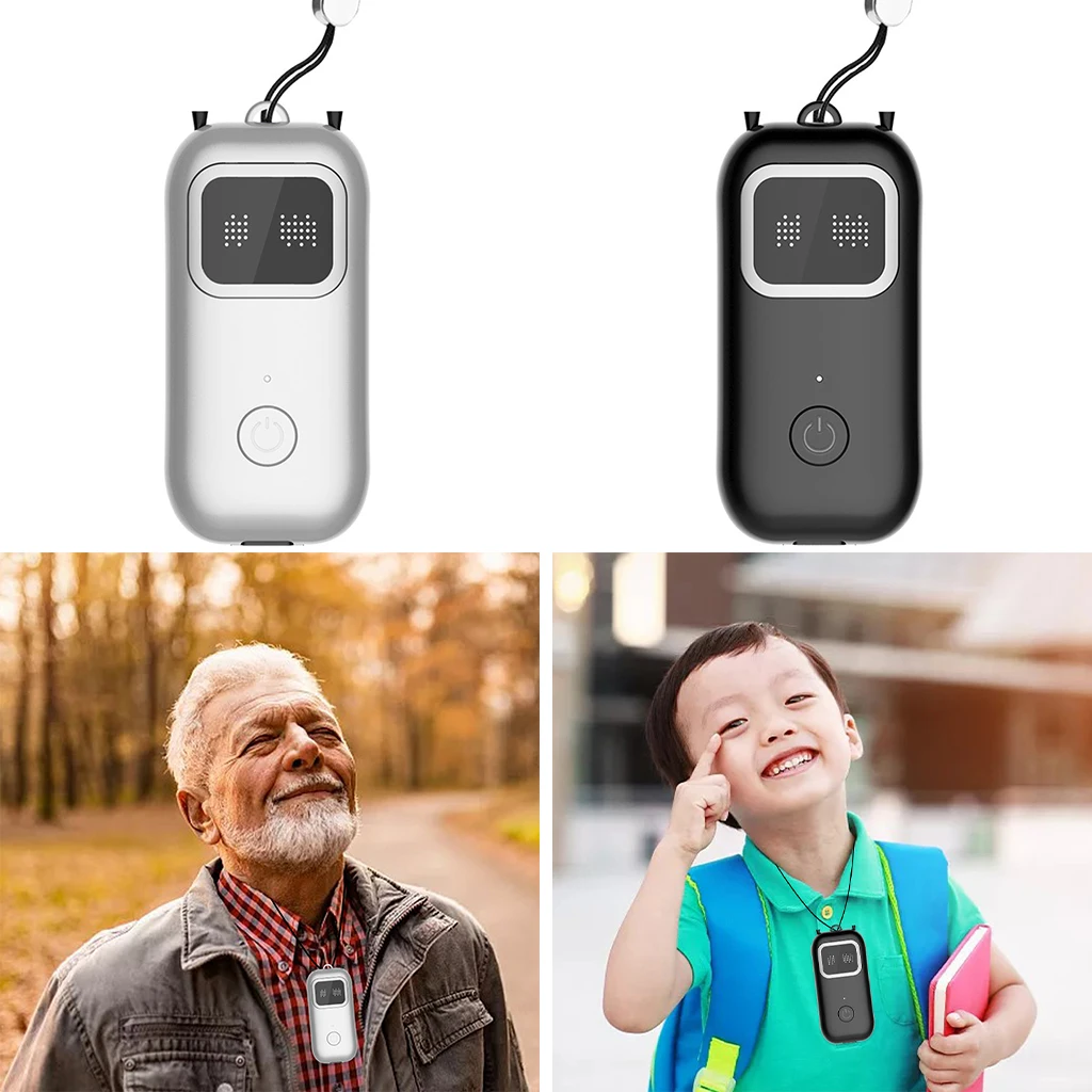 Air Purifier Wearable lonizer Charging Eliminates Smoke Necklace Car Interior Portable Hanging Neck Personal Travel Kids Adult