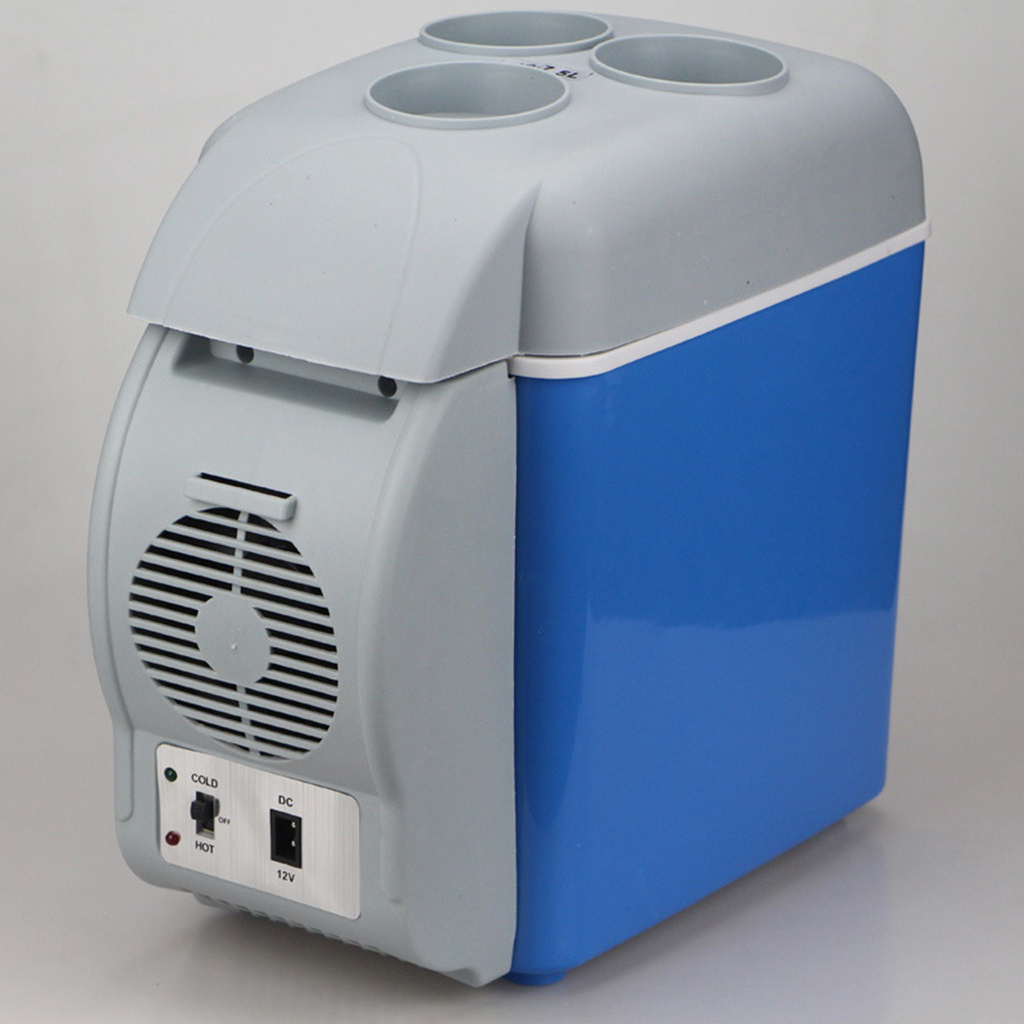 12V DC 7.5L  Car Refrigerator Electric Cooler RV Van for Cars Wine Fruit