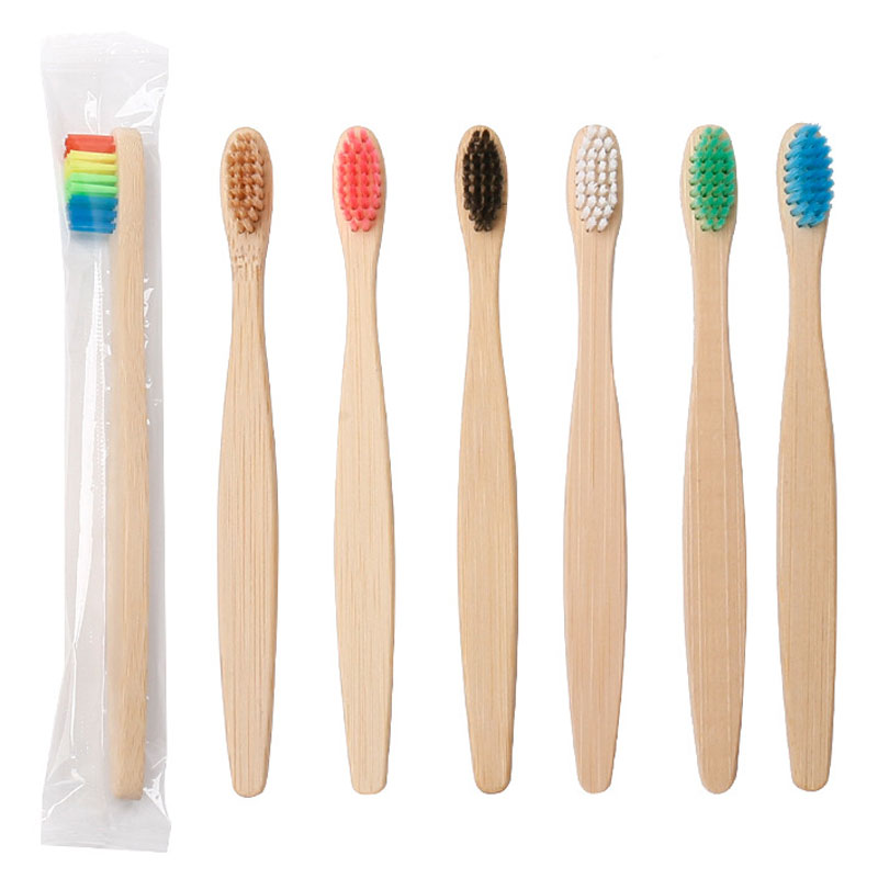 Best of Bamboo Toothbrush Kids Eco-friendly Tooth Brush Soft Bristle Teeth Brush Rainbow Colored Bamboo Handle For Oral Care Reviews & Tips