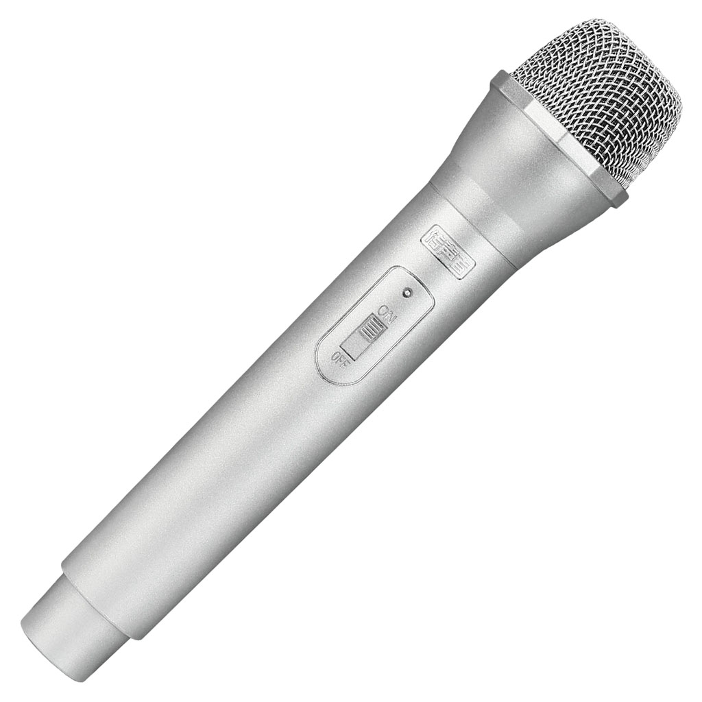 FAUX MICROPHONE, BLACK, ACCESSORIES for MICROPHONE, KARAOKE FANTASY DRESS PROP
