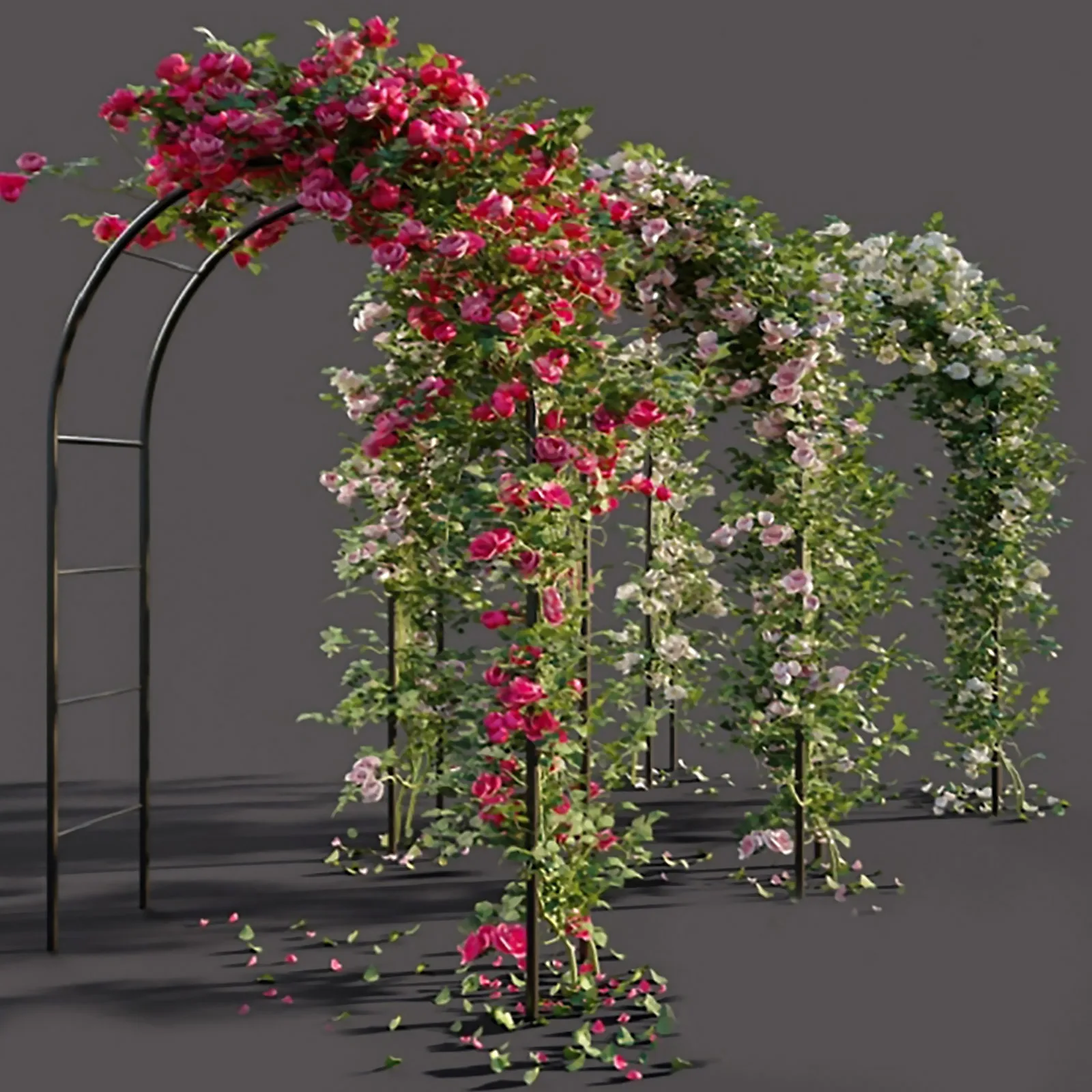 Litgrow Wedding Horticulture Iron Frame Flower Arch Flower Frame 