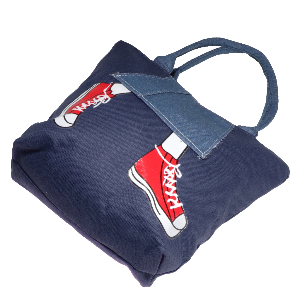 Tote Canvas Shopper Reusable Eco Shopping Bag Shoulder Handbag for Womens Ladies