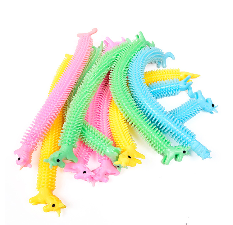 Stretch Worm Noodle Fidget Toys Sensory Anti Stress String Set_voghion.com