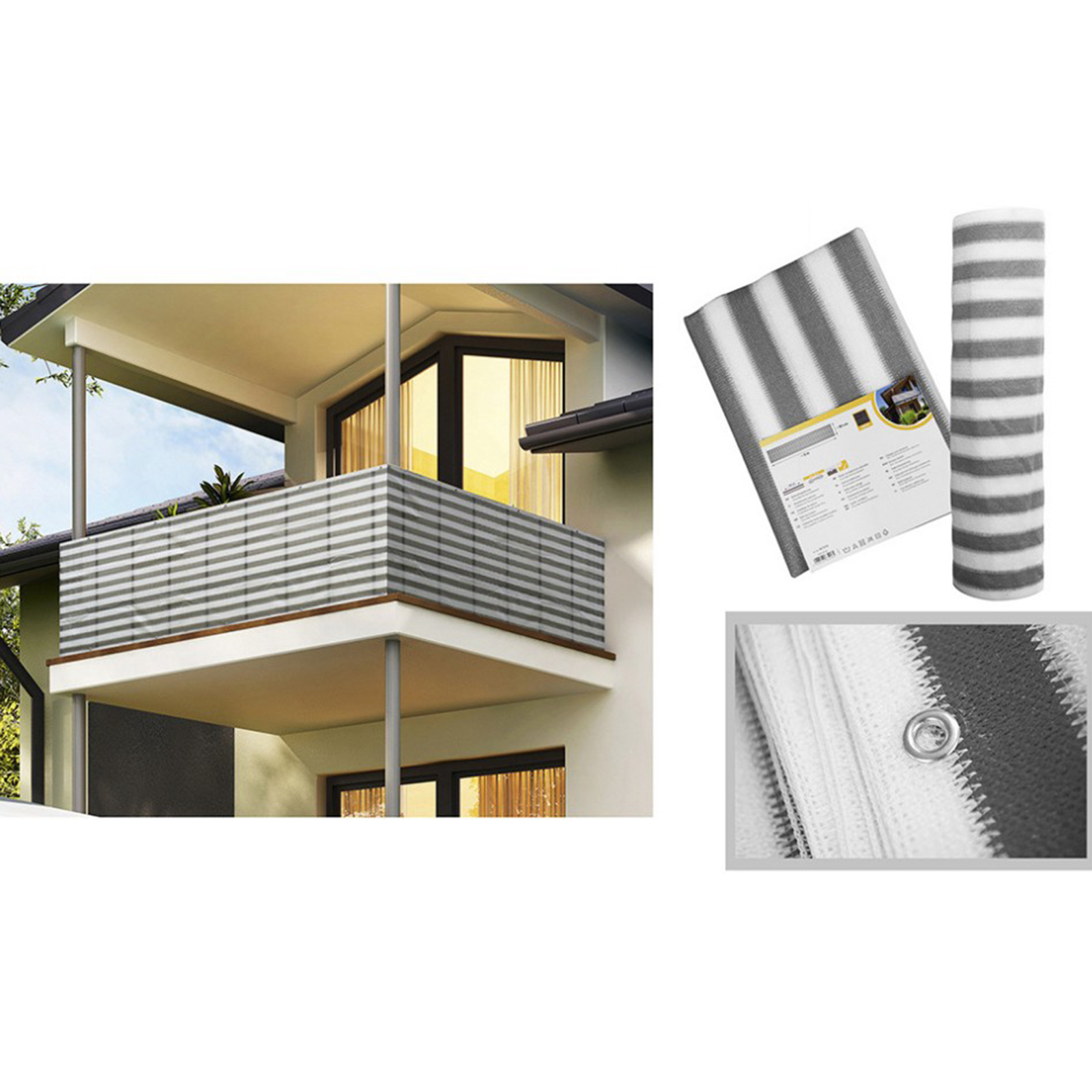 Commercial Fence Privacy Screen Windscreen Cover Cooling Backyard Verandah Porch Patio Pool Backyard