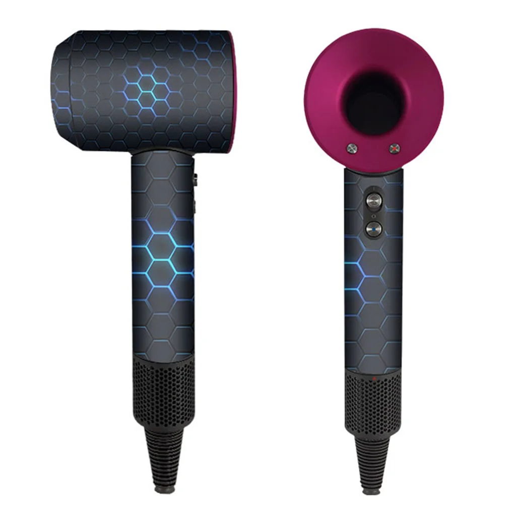 Full Cover Film Sticker Honeycomb Decals for Dyson  Hair Dryer