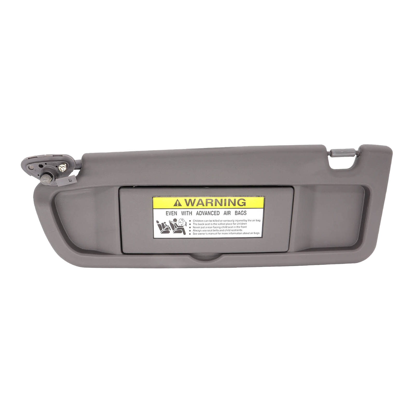 Car Front Left Driver Side Sun Visor w/Mirror Assembly Compatible with Honda Civic 2006 2007 2008 2009 2010 2011