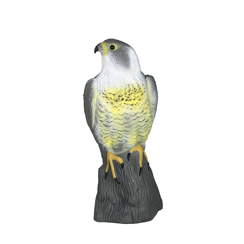 Realistic Scarecrow Animal Statue Falcon Indoor Decoration Control Falcon