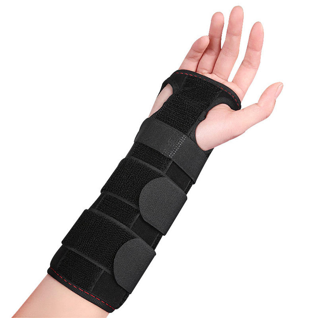 Wrist Brace Adjustable Right/Left Universal Stabilizer Protection Strap Splint for Tendonitis Athletic Pain Arthritis Women Men