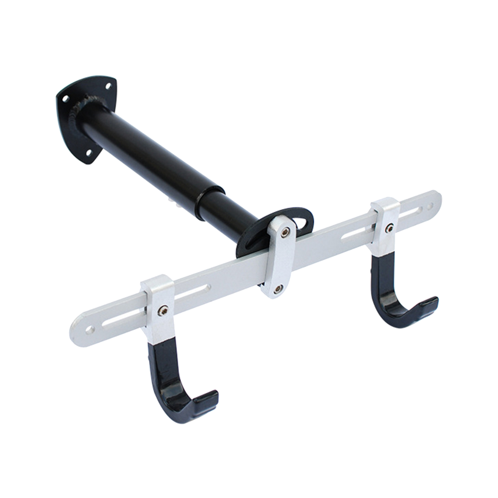 Wall Mount Hanger Adjustable Horizontal Rack for Home Shed with Screws