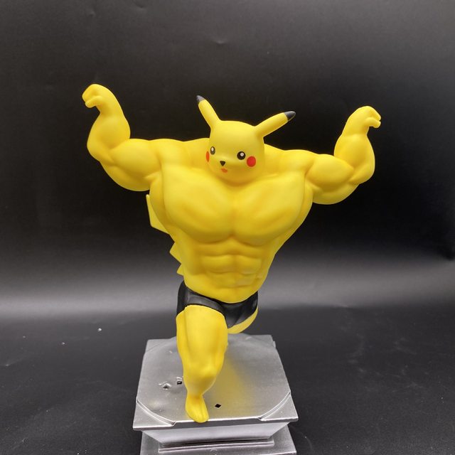 Ultra Swole Pokemon Figure Pikachu Diglett Bulbasaur Charmader