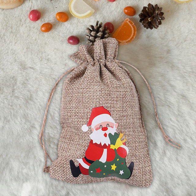 Borse Di Tela Di Tela Di Natale Borsa Regalo Bambini Borsa Caramelle  Decorazione Di Buon Natale La Casa Ornamenti Natalizi Forniture Feste  Navidad Da 1,52 €