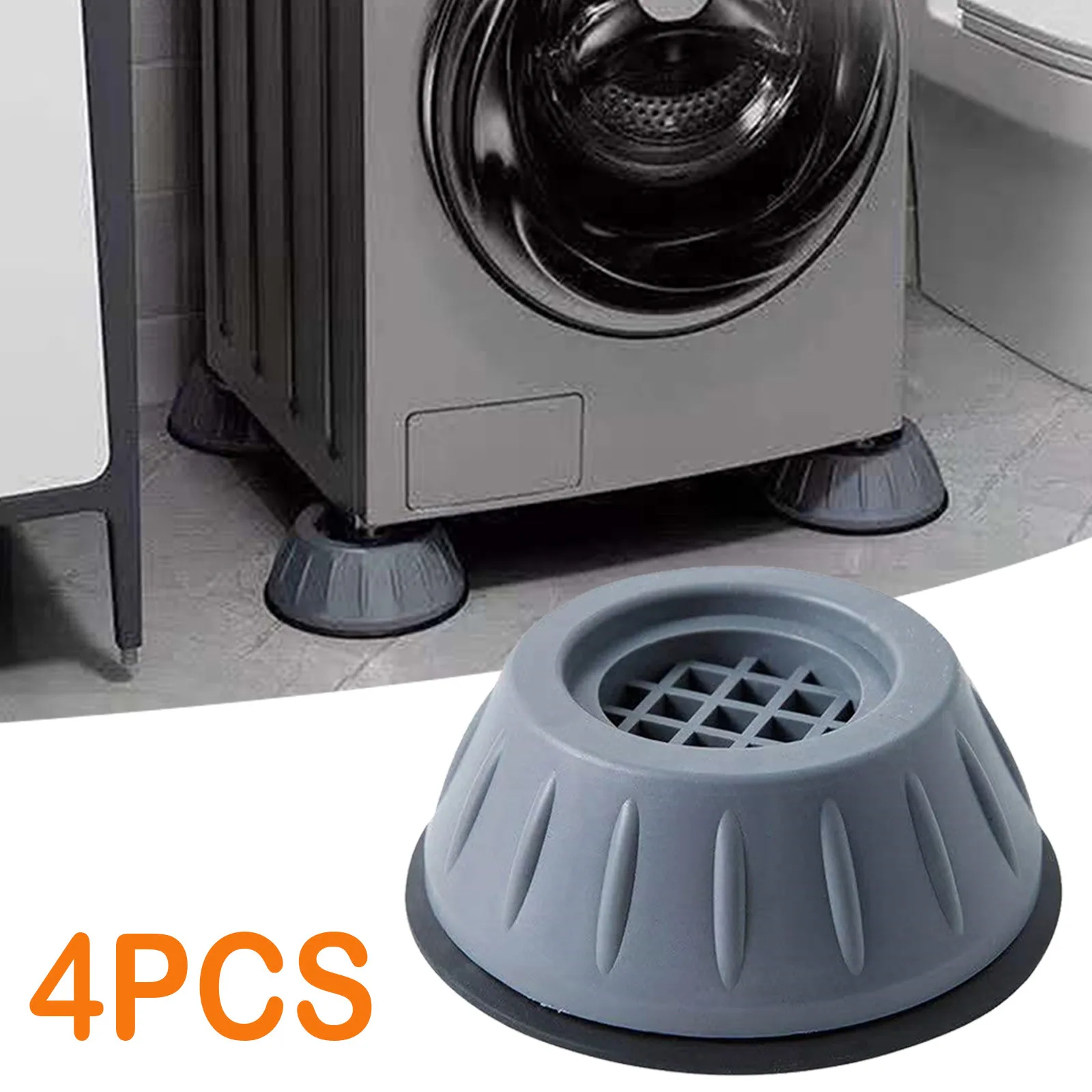 4pc Anti Vibration Pads for Washing Machine Prevent Your Washer and Dryer... 