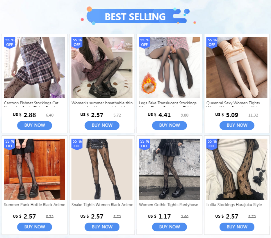 Summer Punk Hottie Black Anime Pantyhose KT Pattern Fishnet Stockings Harajuku Hosiery Nylon Women's Lolita Tights