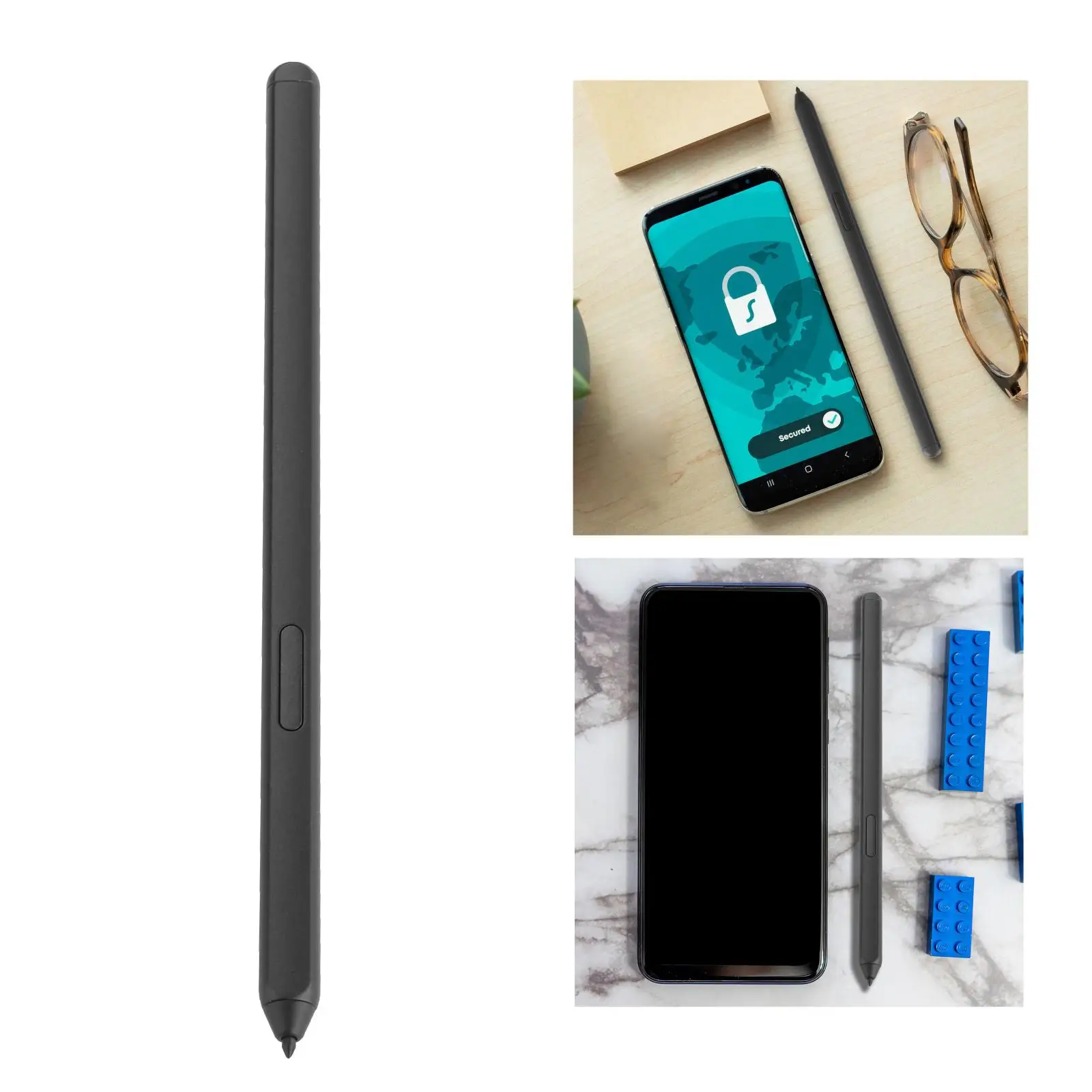 Stylus Electromagnetic Pen Suitable for S21 Mobile Phone Screen Stylus Soft Head Natural Grip for Writing Drawing