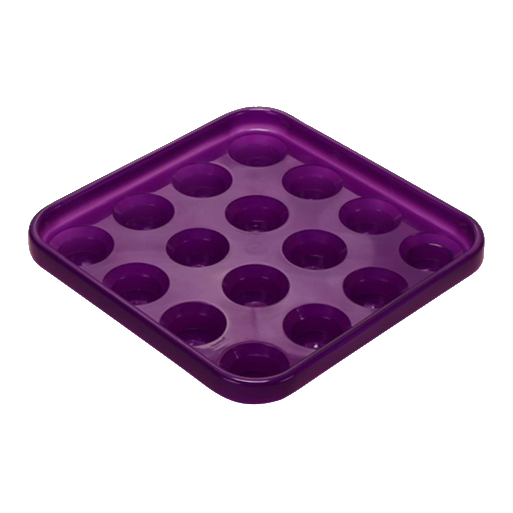 Ball Tray for 16 Pool & Snooker Table Balls - 5 Colors for Choice