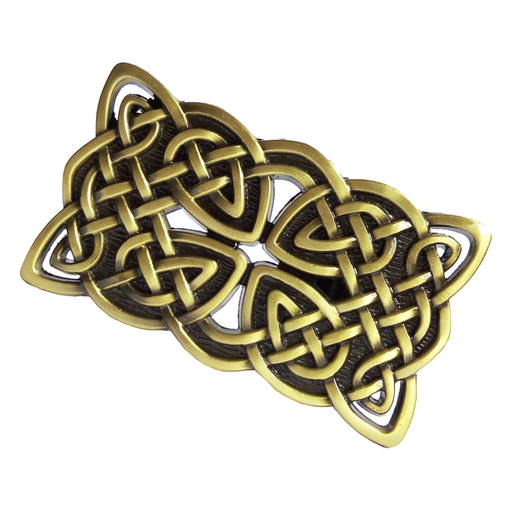 Men Belt Buckles 3D Punk Clothing Accessories - Retro Bronze