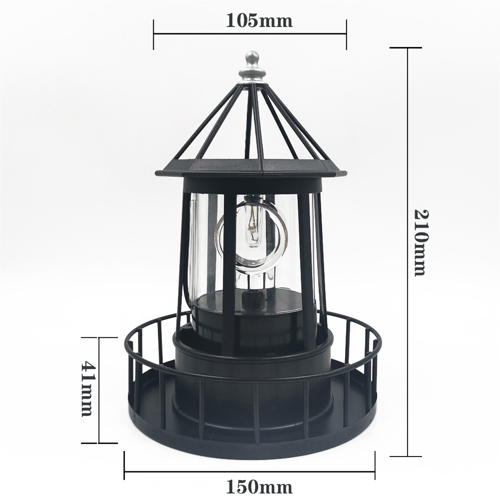 Rotatable ao ar Água em Miniatura Torres de Luz para Casa Luz à Prova Livre Solar Dwaterproof Jardim Pátios Gramados Varandas Decoração Bjs Led 5 Luzes e Iluminação
