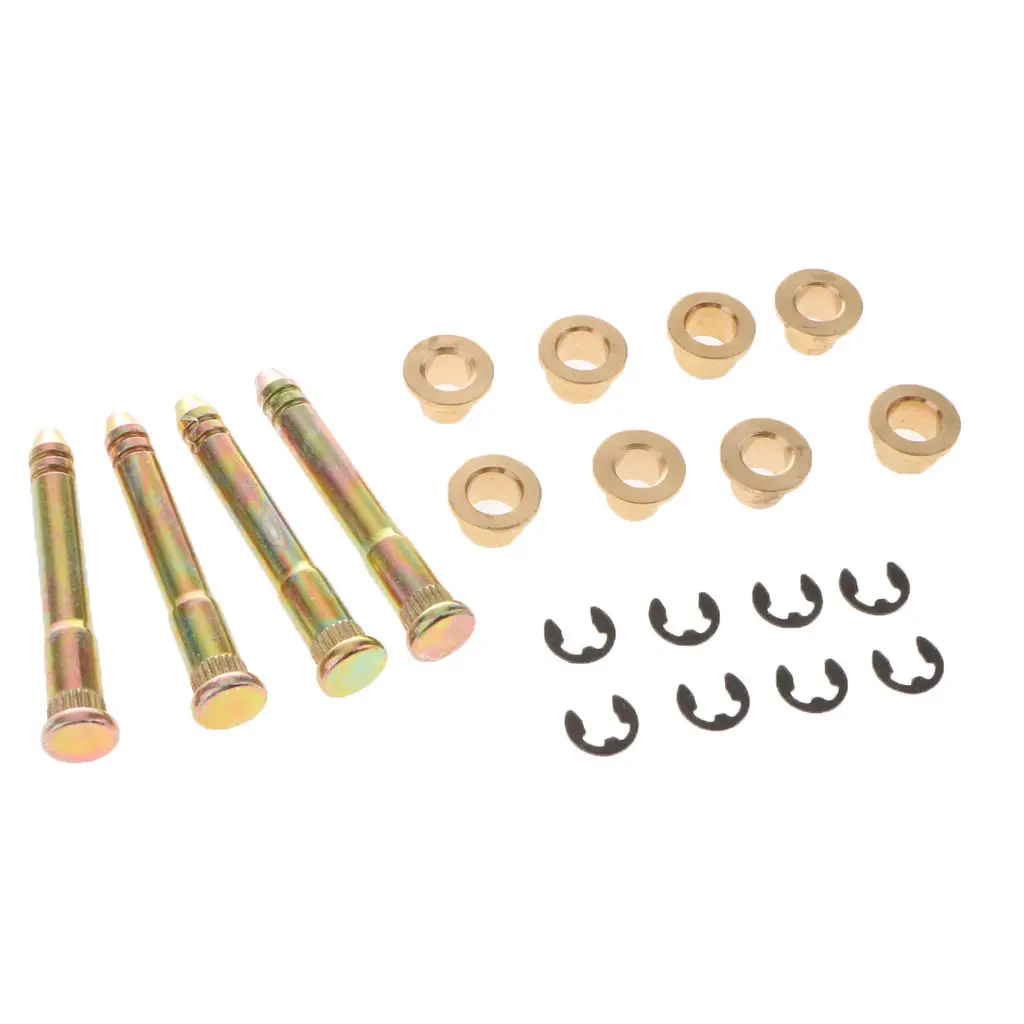 Car 4 Door Hinge Pins Bushings Repair Kit for Honda Civic Accord CR-V CRX