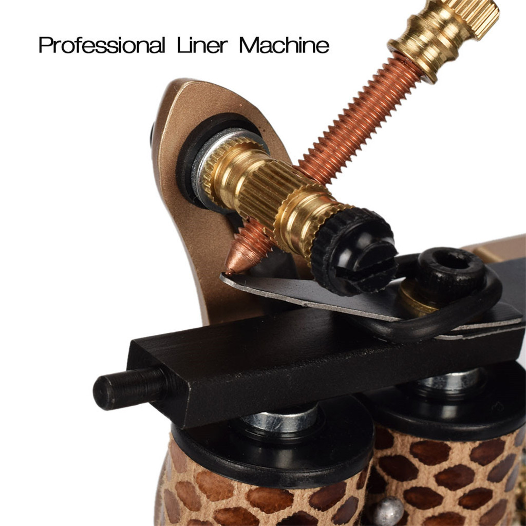 Tattoo Machine Handmade Liner Wraps 10 Coils Shader Body Art Accessories