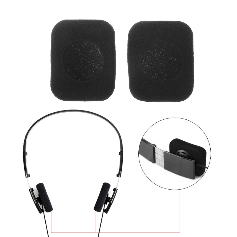 1 Pair Replacement Headphone Sponge 