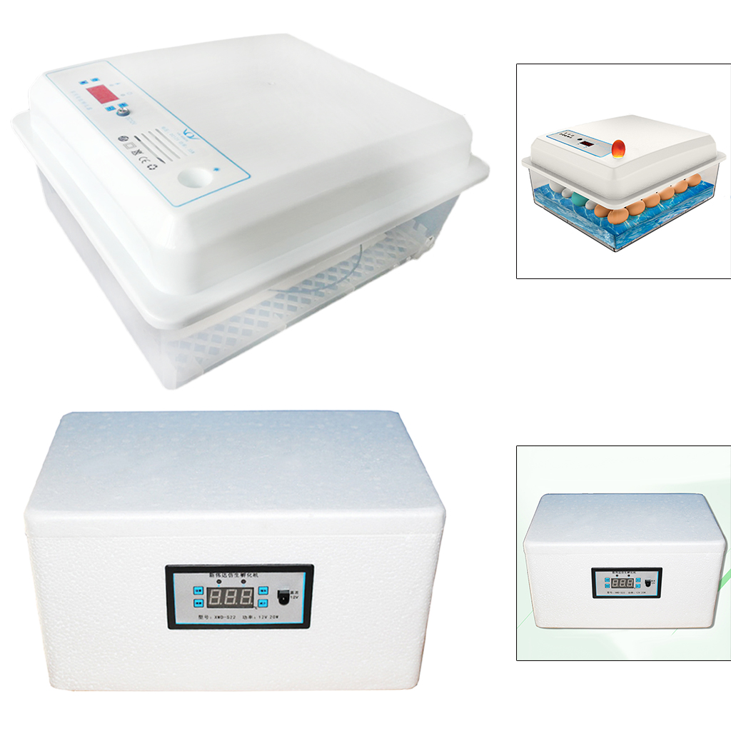 Automatic Egg Incubator for Hatching Eggs Quail Ducks Birds Family Use