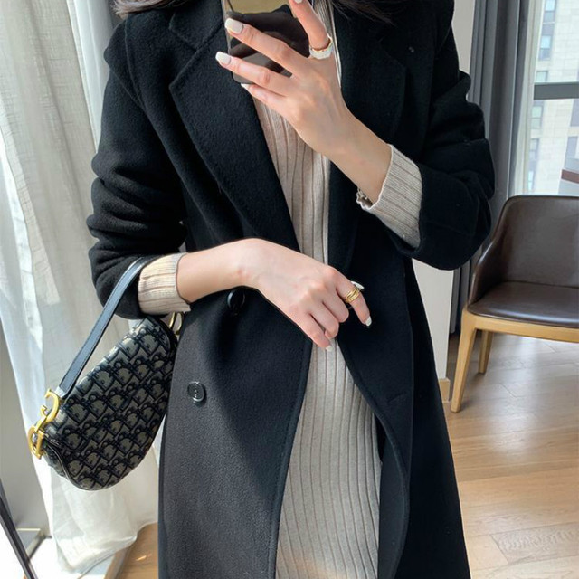 Wełna i mieszanki damskie czarne podwójne piersi szerokie talii koreański styl urząd Lady cały mecz prosty Vintage zimowy damski płaszcz Trendy tanie tanio Majesee COTTON POLIESTER CN (pochodzenie) Zima long h81830 Dla osób w wieku 18-35 lat Wykładany kołnierzyk DWURZĘDOWE Wełna i mieszanki damskie czarne podwójne piersi szerokie talii koreański styl urząd Lady cały mecz prosty Vintage zimowy damski płaszcz Trendy tanie tanio Majesee COTTON POLIESTER CN (pochodzenie) Zima long h81830 Dla osób w wieku 18-35 lat Wykładany kołnierzyk DWURZĘDOWE