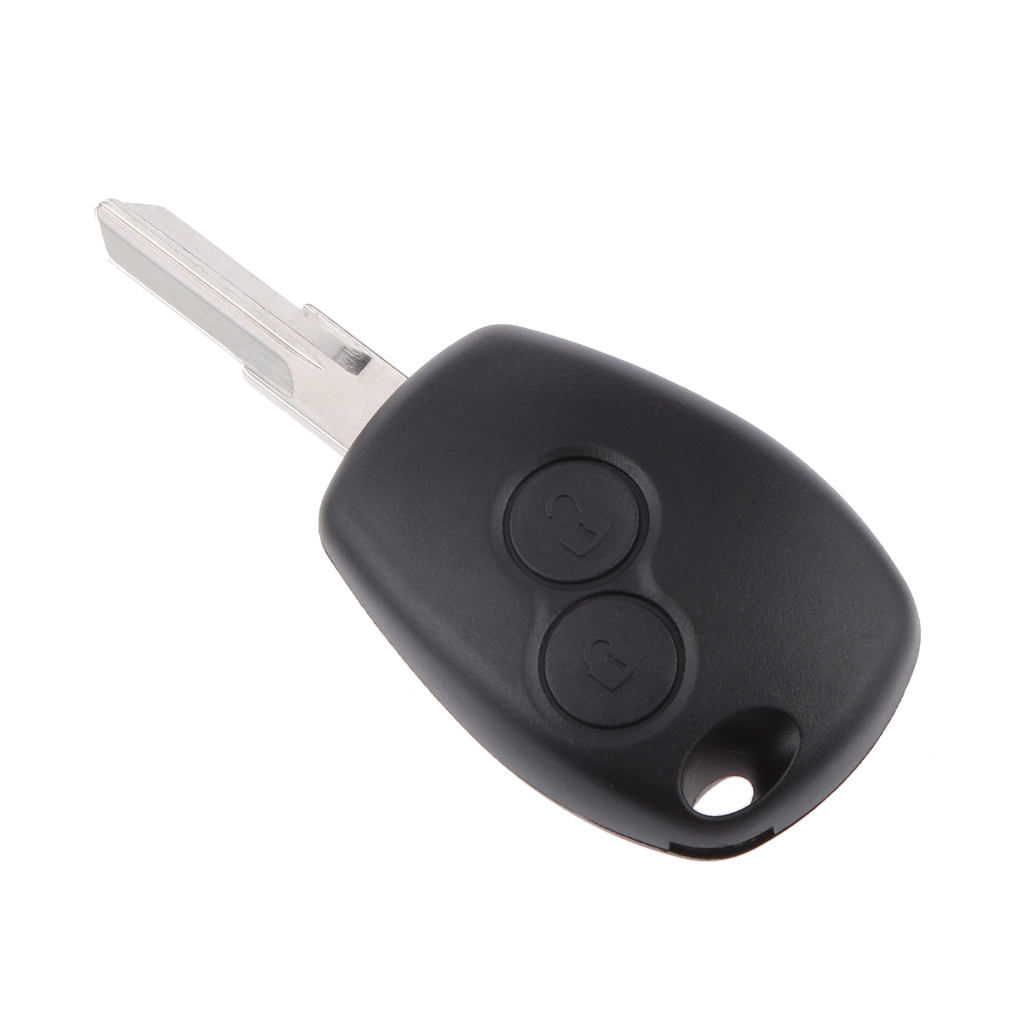 PCF7946 Chip Car Remote Key Fob Fit for    Clio III 433MHz 2 Buttons