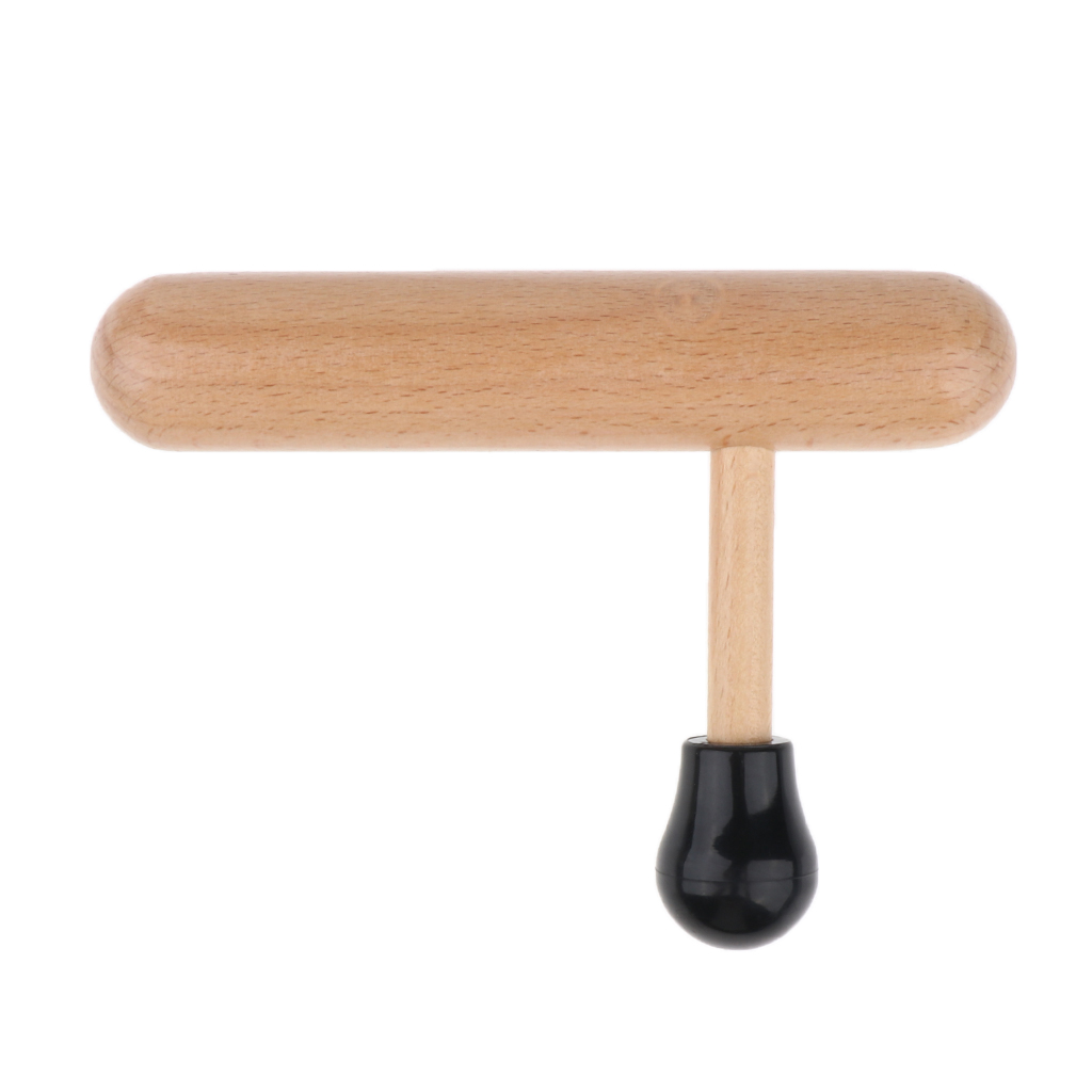 Portable Traditional Wooden Hand Foot Reflexology Massage Tool Head Foot Face