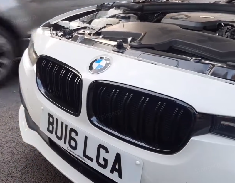 Front Kidney Grille for BMW 3 series F30 F31 F35 316i 318i 320i 328i 330i 2011-2019 Car Replacement Racing Grille Gloss Black