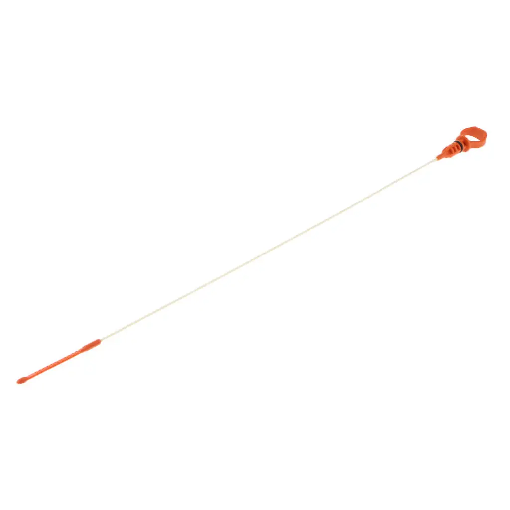 Orange Automotive Car Engine Oil Level Dipstick Replacement Universal 590mm