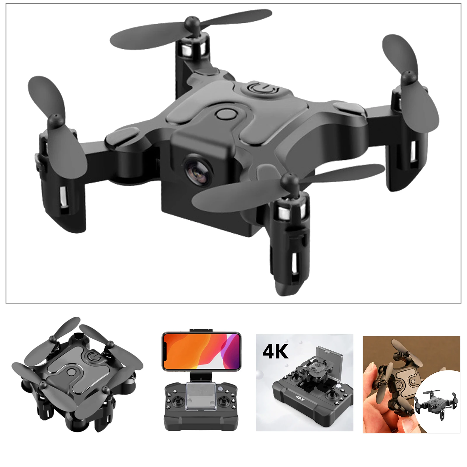 6-Axis 4CH RC Drone 2.4G Live Video Altitude Hold Radio Control Quadcopter