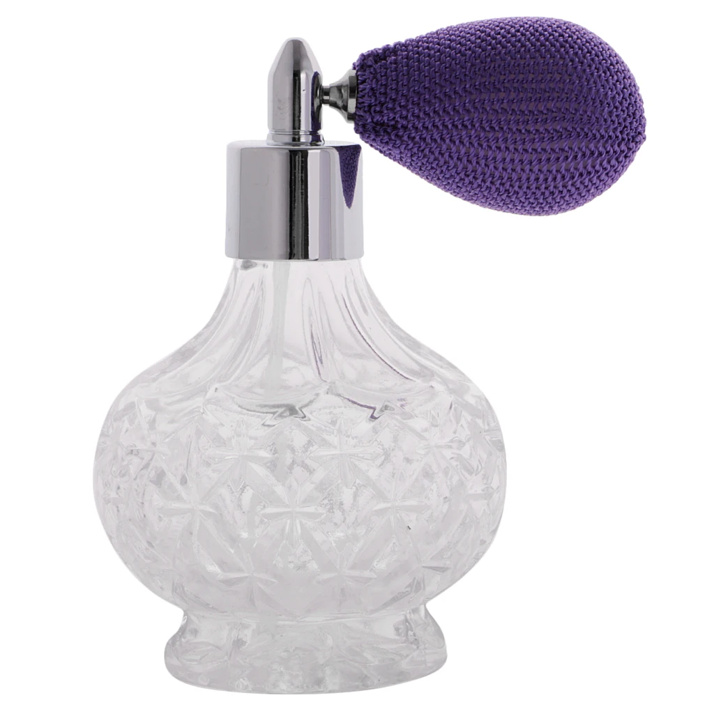 Refillable Fragrance Additive Fragrance Pump Bottle Made of 100 Ml Clear Glass