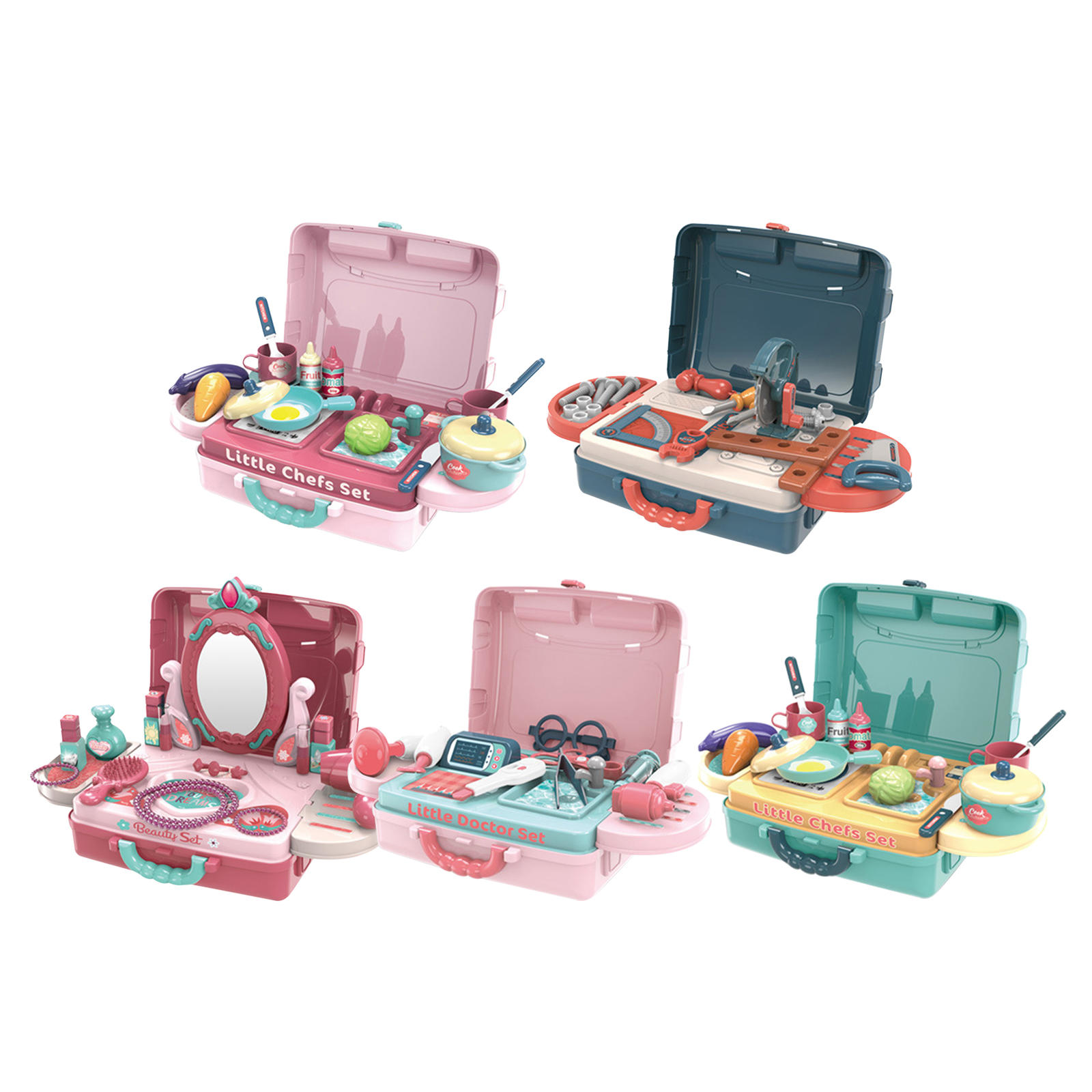 1 Set Children Pretend Play Creative for Christmas Family Party Gifts Girls