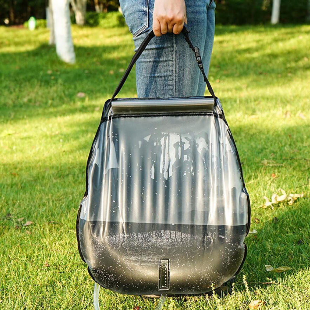 Solar Shower Bag, 5 gallons/20L Solar Heating Camping Shower Bag for Hiking Climbing Backpacking Travel Picnic