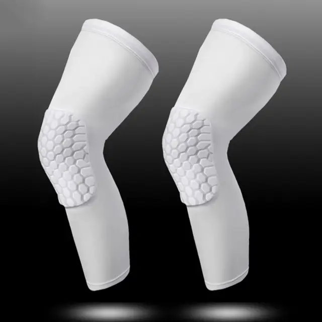 Men One Leg Basketball Tights Compression Polyester Sports