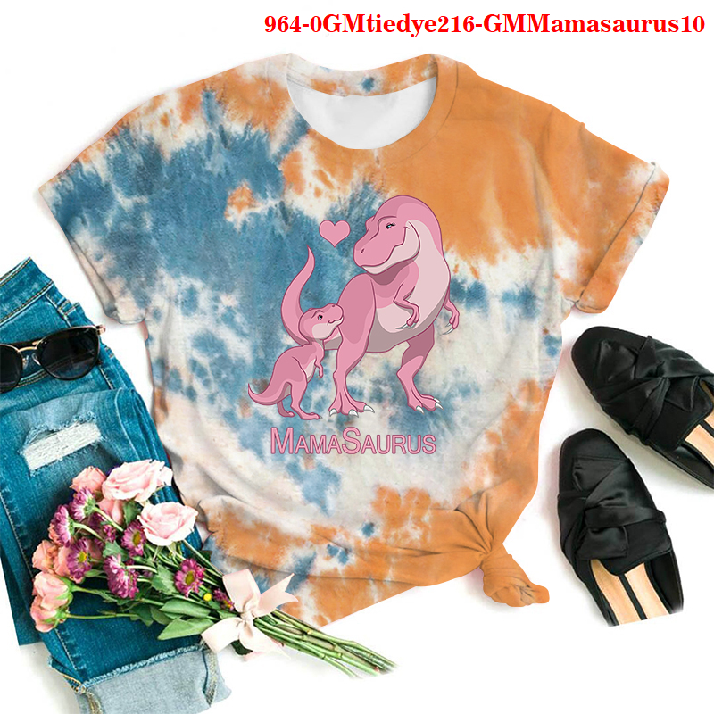 Kawaii Pink Mamasaurus T shirts Plus 
