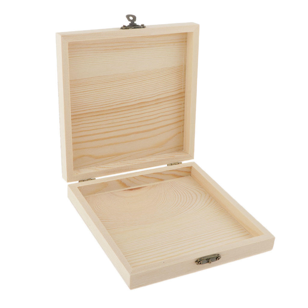 Multi-purpose Wood Box Make Your Own Gift Box, Jewelry Box, Photo Box, Money