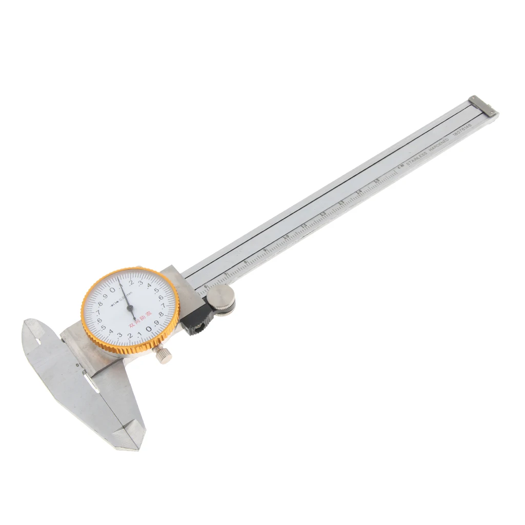 Dial Caliper 0-150mm/6inch Metalworking Shock-proof Metric Gauge Vernier