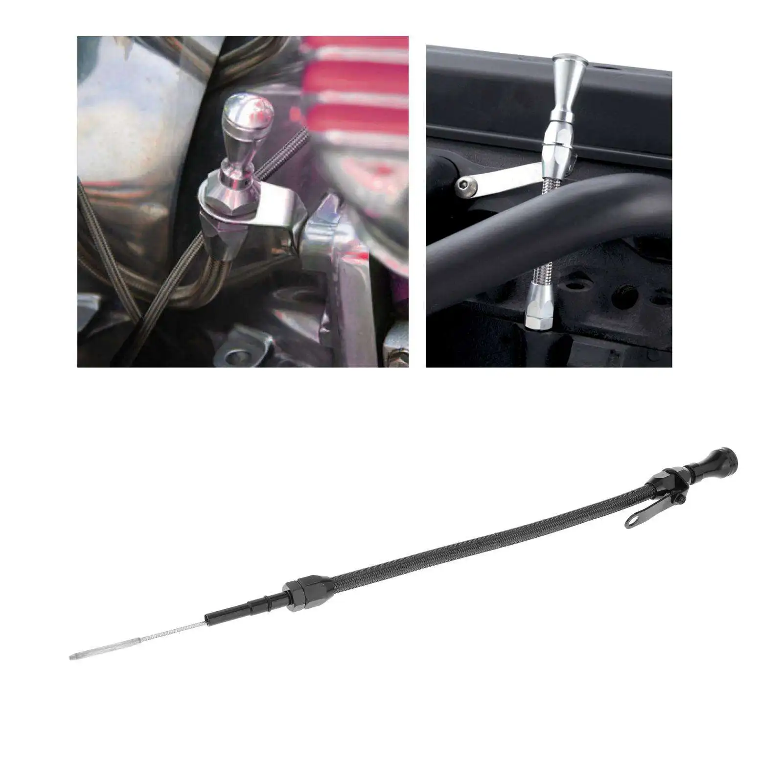 Stainless Steel LS Engine Dipstick Oil Flexible Tube for Holden Commodore VT VX  Engines Easy installation Lightweight
