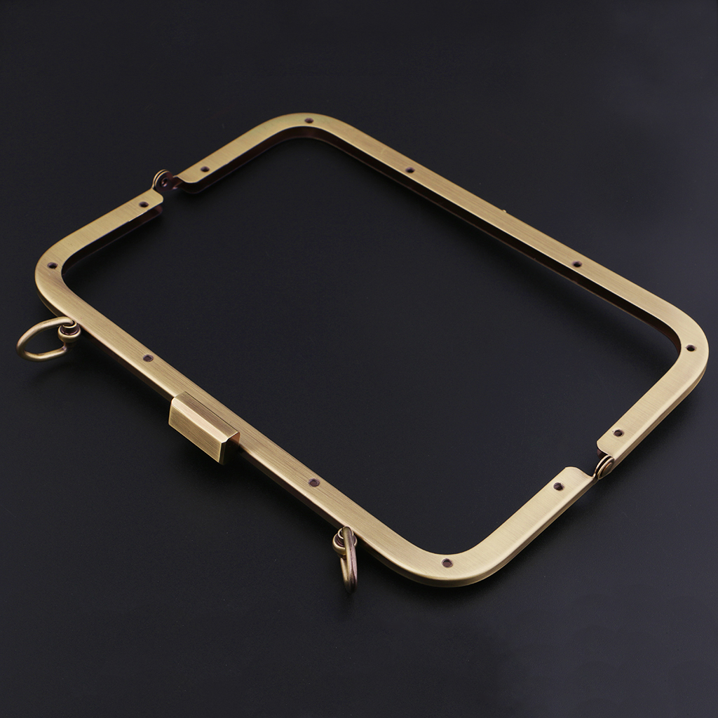 21cm Vintage Metal Frame Kiss Clasp Lock For Sewing Handbag Purse Coin Bag Craft