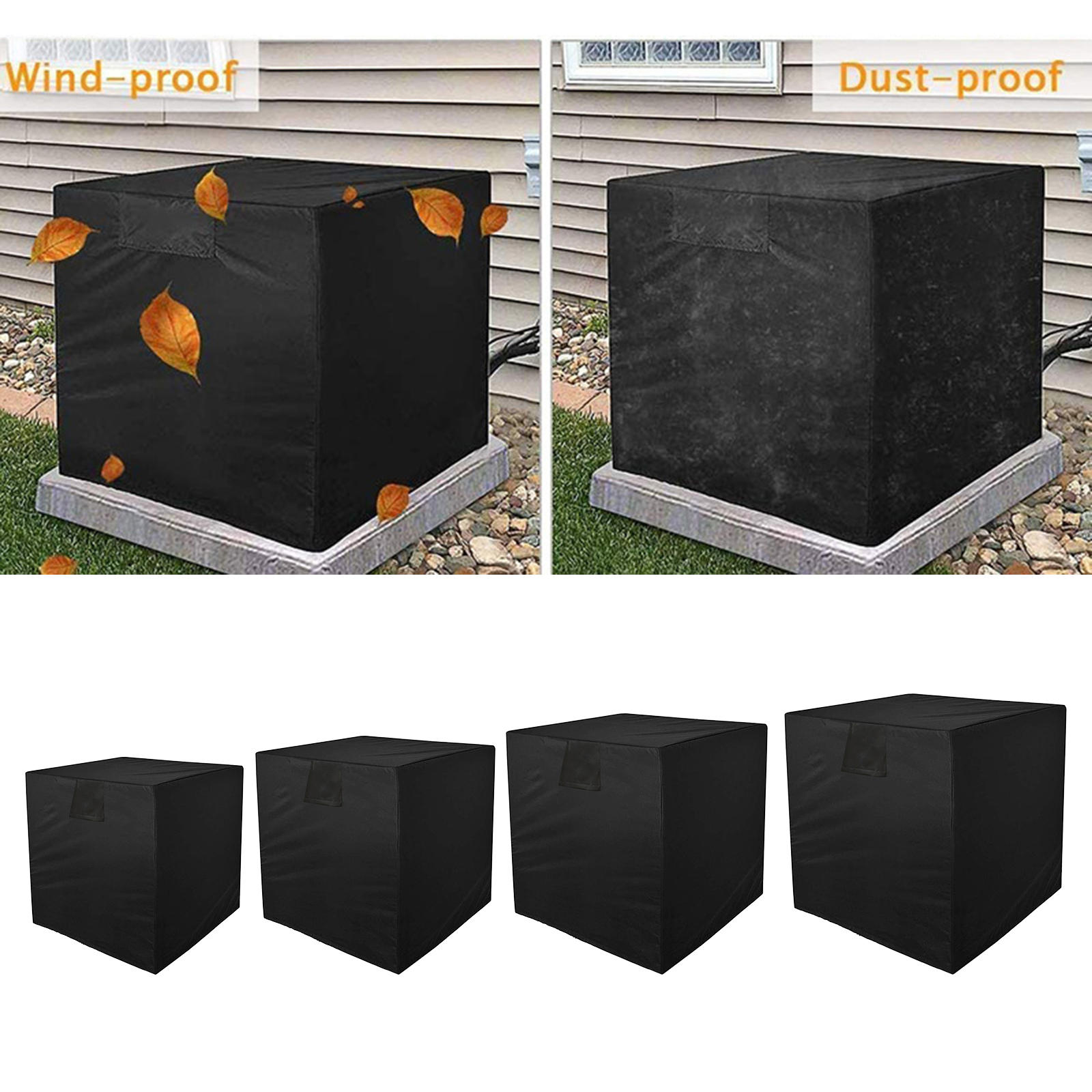 Window Air Conditioner Cover for Outside   Units, Outdoor Waterproof Rain Weather Windows   Unit Protect Covers
