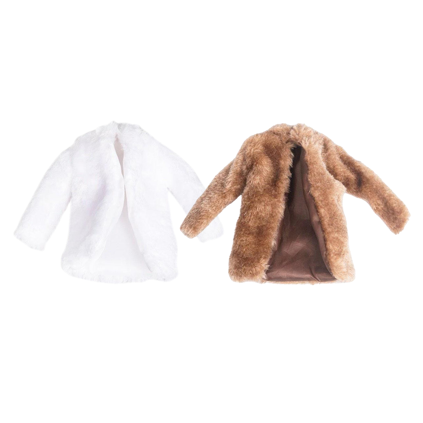 1:6 Fur Coat Clothes for BBI/DML/DID/TTL/Enterbay//TC Dragon Female Action Figure Dress-Up Accessories